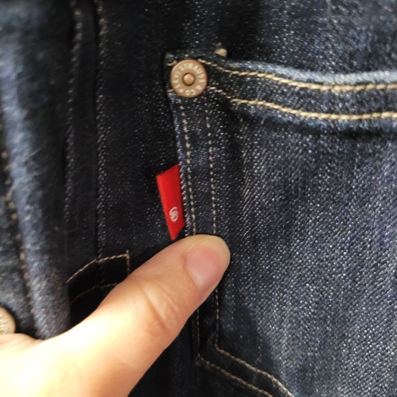 Women's Denim Jacket with Sherpa Lining - Picture 4 of 5